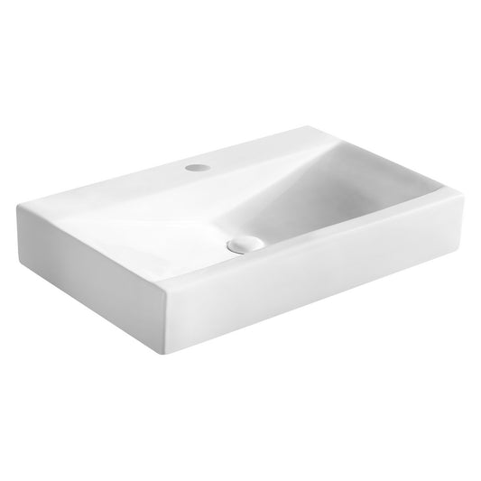 Lavabo sobre encimera Mod. La46 70,5 x 44,5 cm