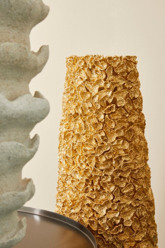 Jarrón P.Lamè Oro Alt. 81,5