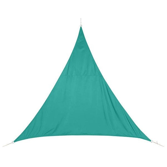 Toldo Triangular 5x5x5 m de Tela Impermeable - Color: Verde