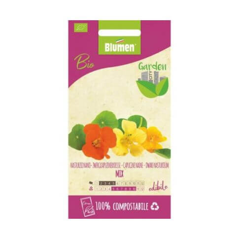 Semillas de capuchina orgánicas