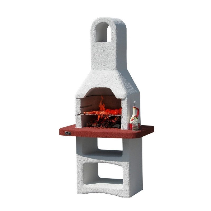 Barbacoa de ladrillos de carbón DALLAS 86x56x h187 cm