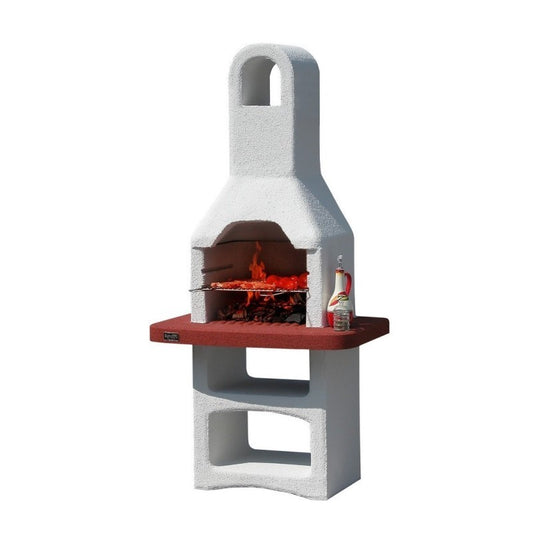 Barbacoa de ladrillos de carbón DALLAS 86x56x h187 cm