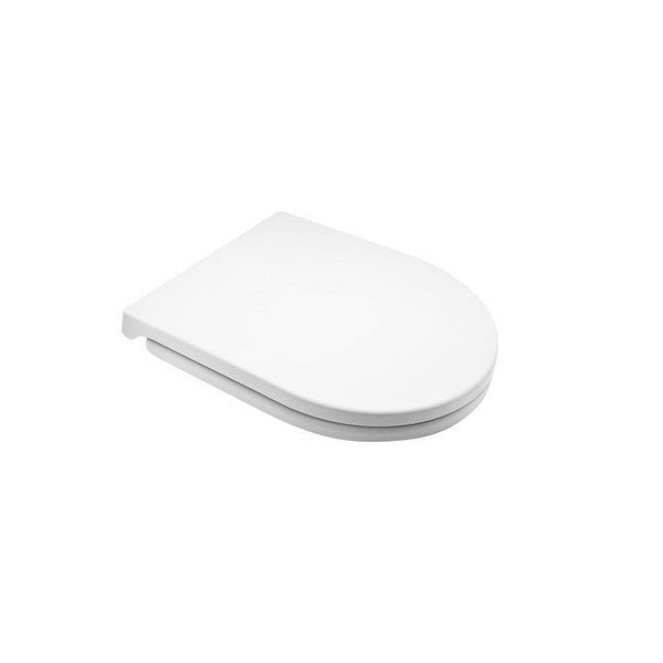 Asiento de inodoro con sensación de color blanco mate
