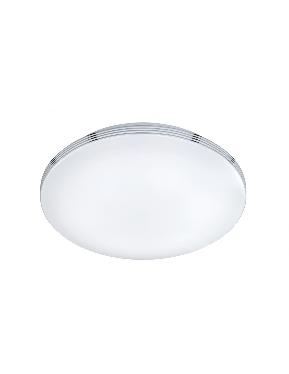 Lámpara de techo LED regulable IP44 Apart blanco Ø35 cm Trio Lighting