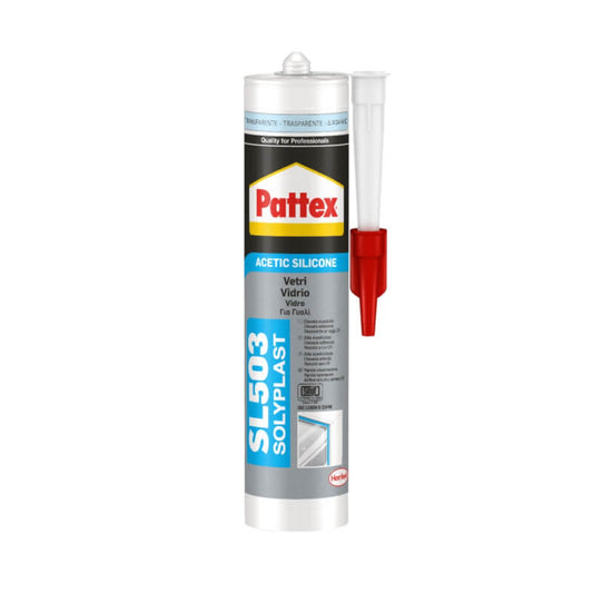 Vasos Silicona Pattex Sl503 Transparente 300Ml