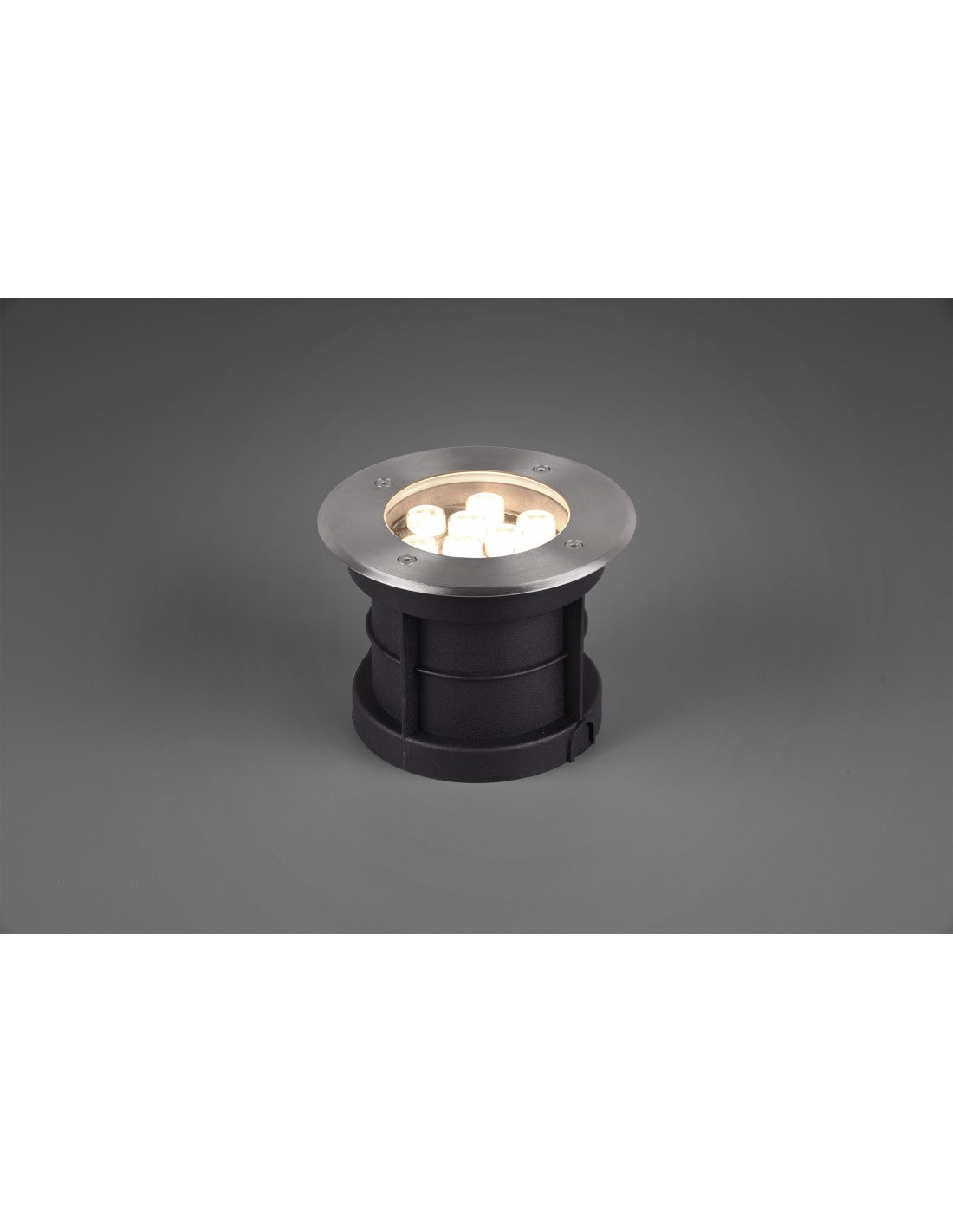 Foco LED empotrable transitable IP65 Níquel Belaja Ø16 cm Trio Lighting