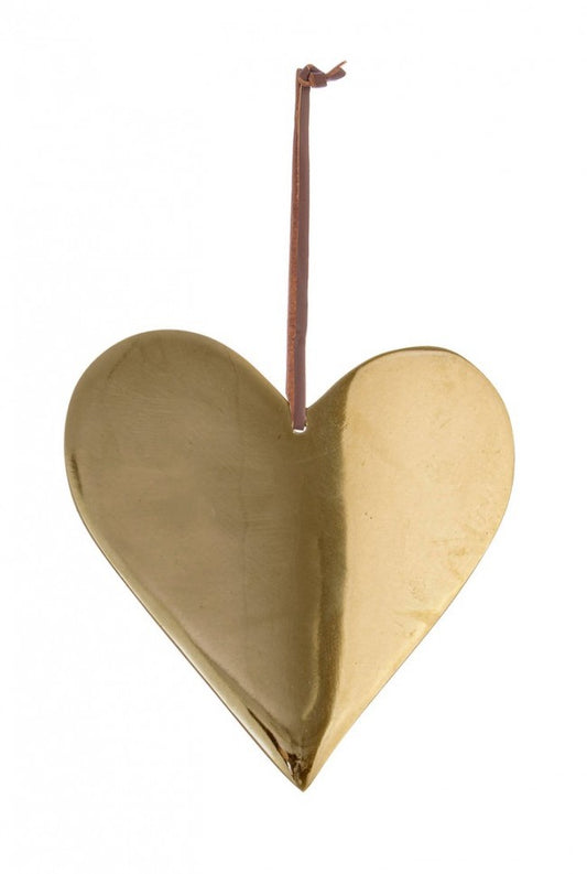 6x Colgante Corazón Shannon Oro 15X15H