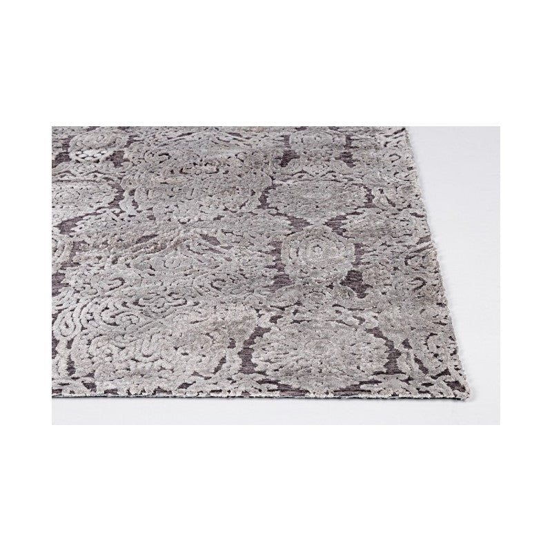 Alfombra retro moderna en viscosa Delhi 160 x 230 cm