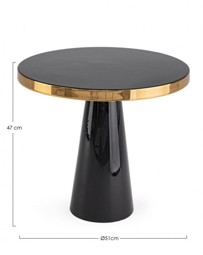 Mesa de centro Nandika negra D.51