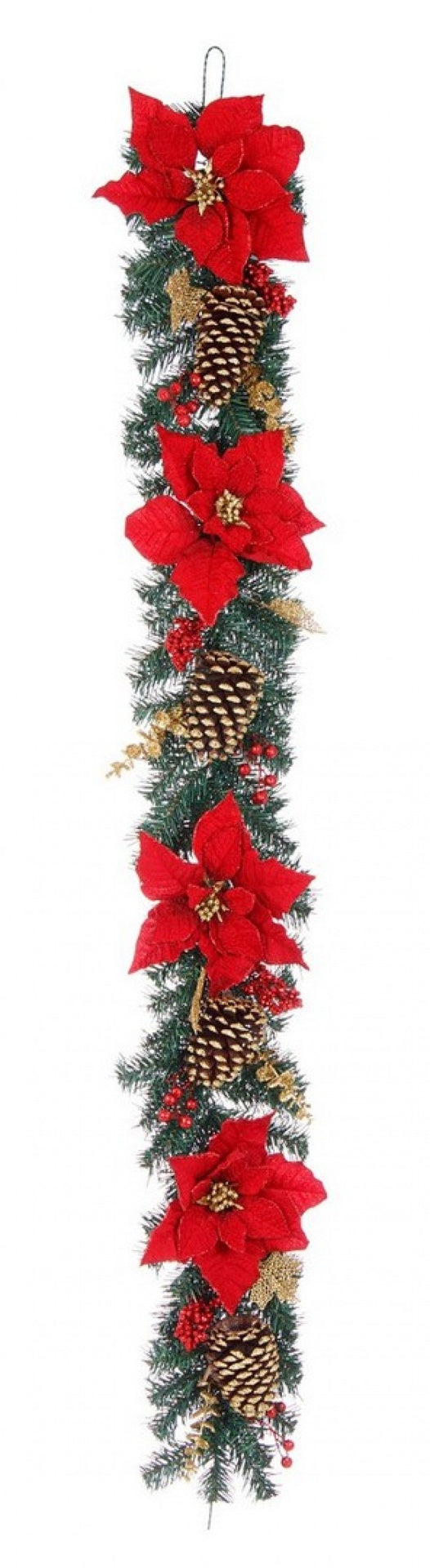 4x Boa Josie Poinsettia Roja Alt. 180