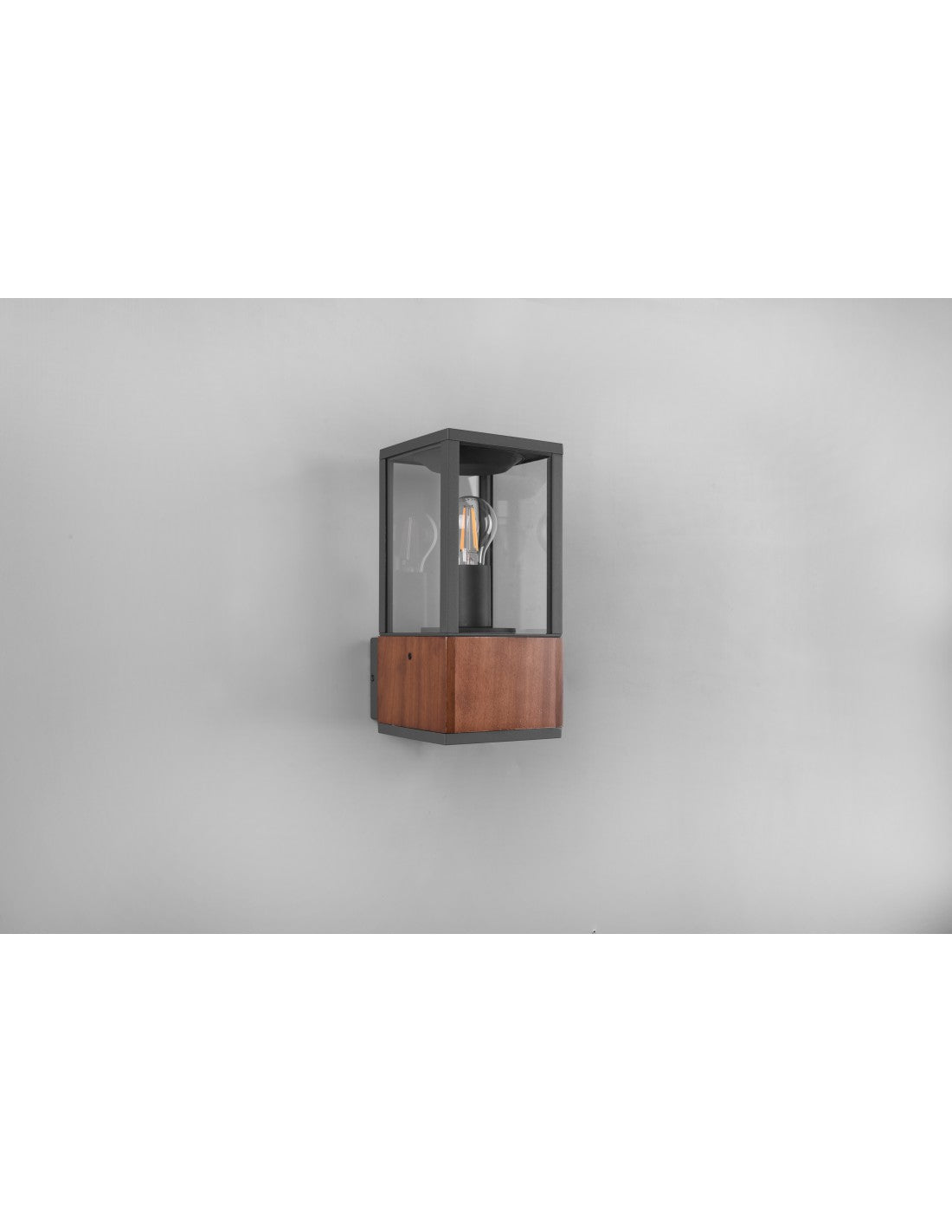 Garonne Aplique Exterior IP44 1xE27 Madera Trio Lighting