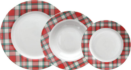 Vajilla 18 piezas Escocia Tognana