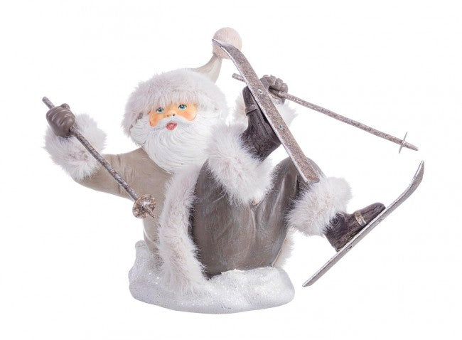 3x Papá Noel Danés Sentado Gris