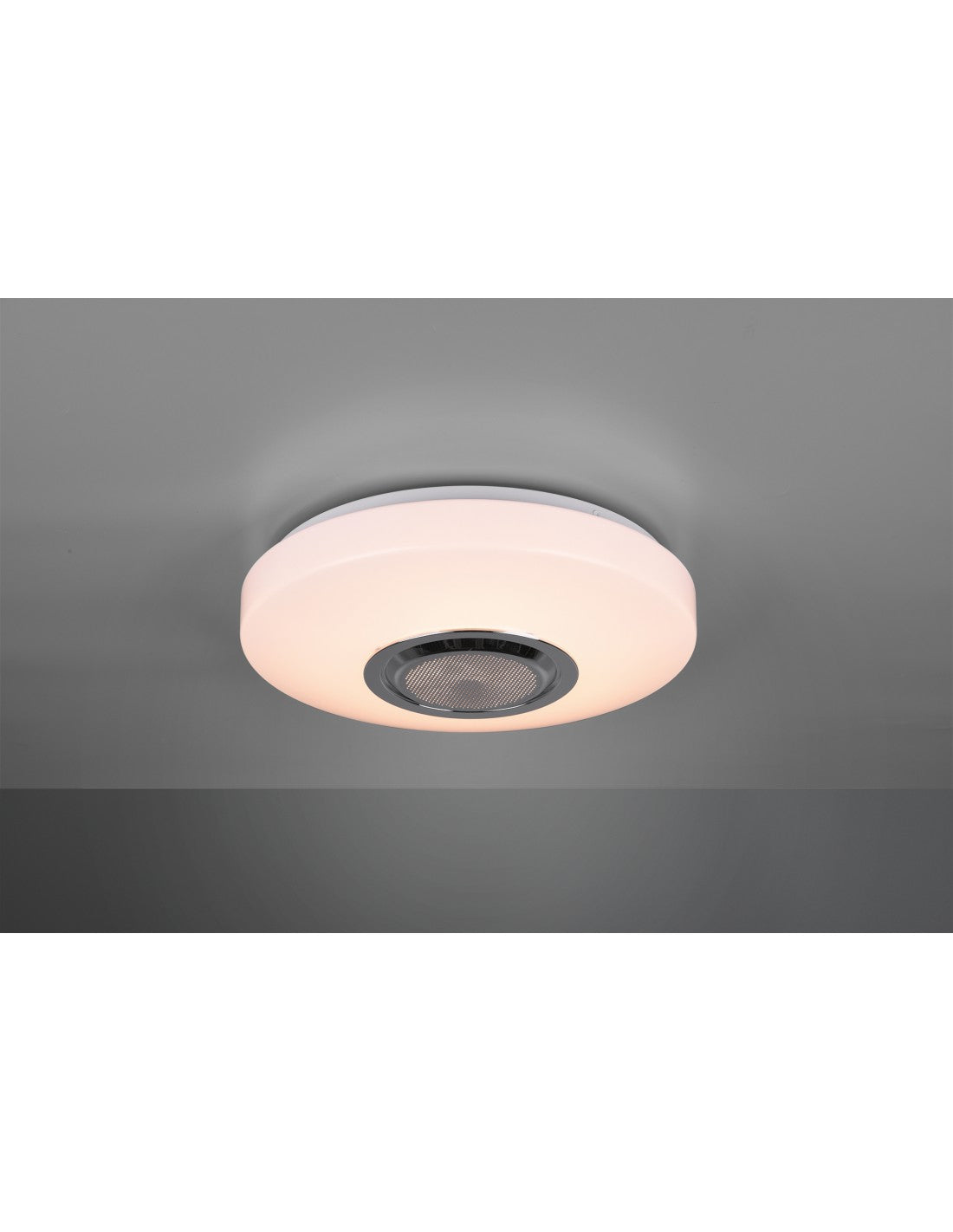 Lámpara de Techo Redonda Moderna LED RGB Bluetooth Maia Ø33 cm Blanco Trio Lighting