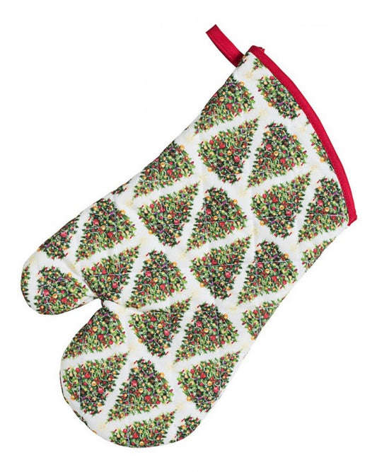 10x guante blanco para árbol de Navidad