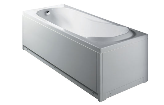 Bañera Rectangular Sin Hidromasaje C/Paneles Mod. Milo