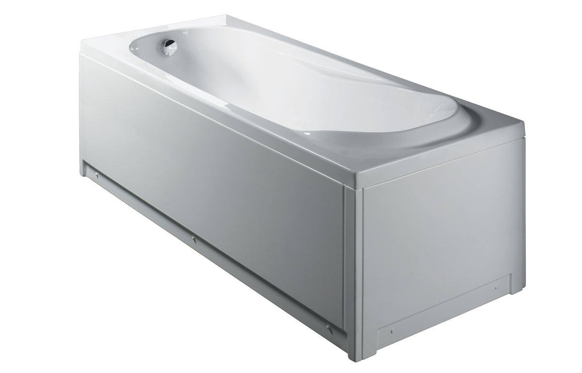 Bañera Rectangular Sin Hidromasaje C/Paneles Mod. Milo