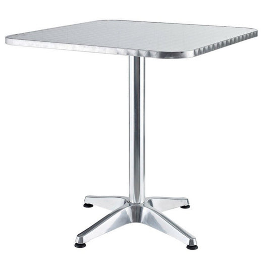 Mesa cuadrada de aluminio Verdelook