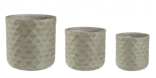 Set3 Jarrón Pirámide A Salvia