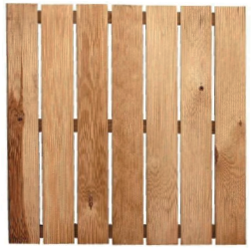 Tarima de suelo impregnada de 50x50