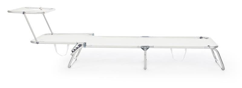 CAMA CON TECHO CRUZADO BLANCO