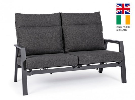 Sofá 2P Recl CC Kledi Antrac Jx55-Uk