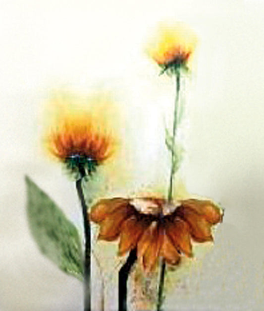 Panel decorativo acabado madera amarillo 60x120x4 cm