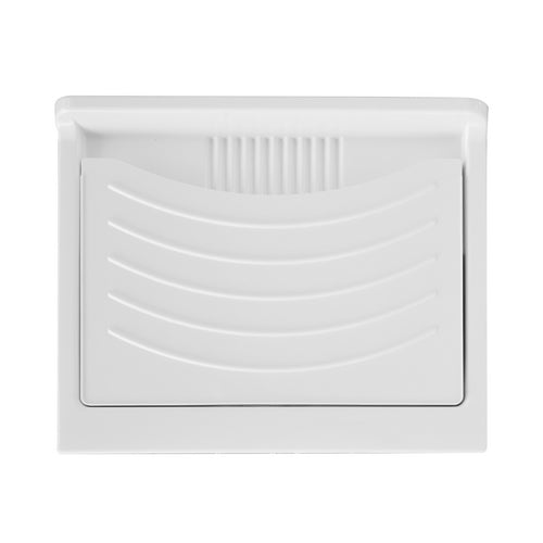 Baño con mueble y mesa de PVC.