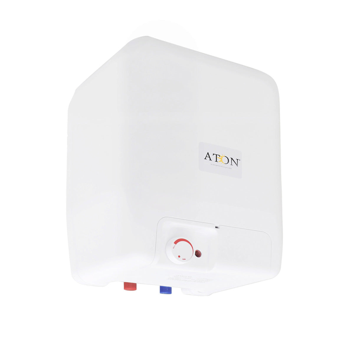 Calentador de agua eléctrico vertical de 10 litros.