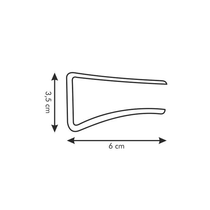 Juego de 4 clips para mantel Presto.