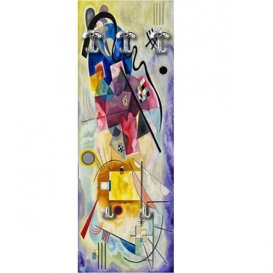 Perchero Amarillo-Rojo-Azul 46x125 cm