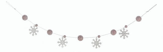 4x Tira de purpurina rosa Alt. 150