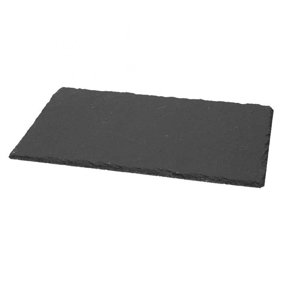 Plato rectangular de pizarra 38 x 26 centímetros línea Olly Tognana