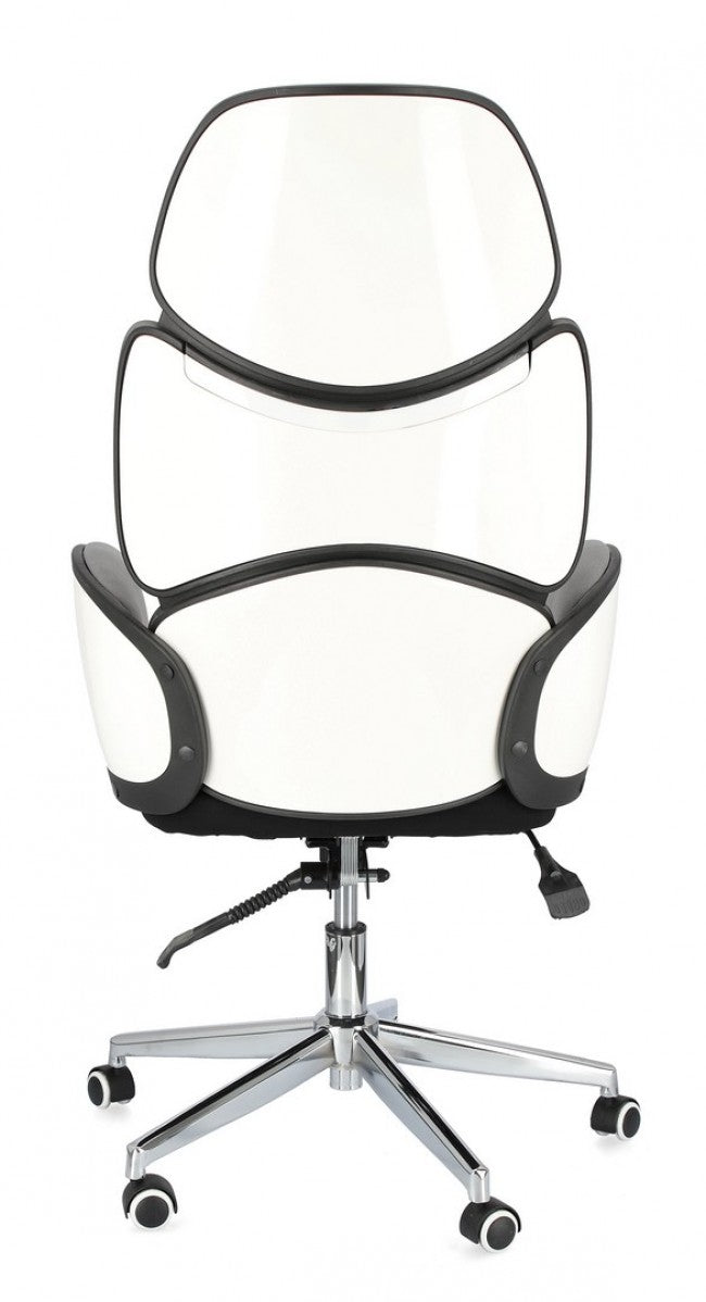 Sillón de oficina con reposabrazos en tela Gris Oscuro ARMSTRONG 64x69 x h118,5-128 cm