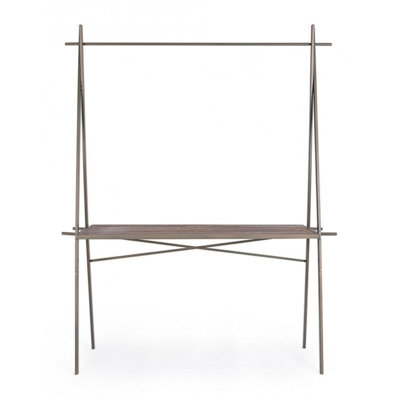 Mesa expositora industrial rectangular 98h cm