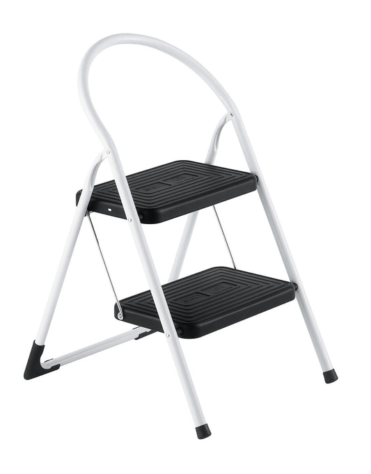 Taburete Eurobalzo 2 gris blanco