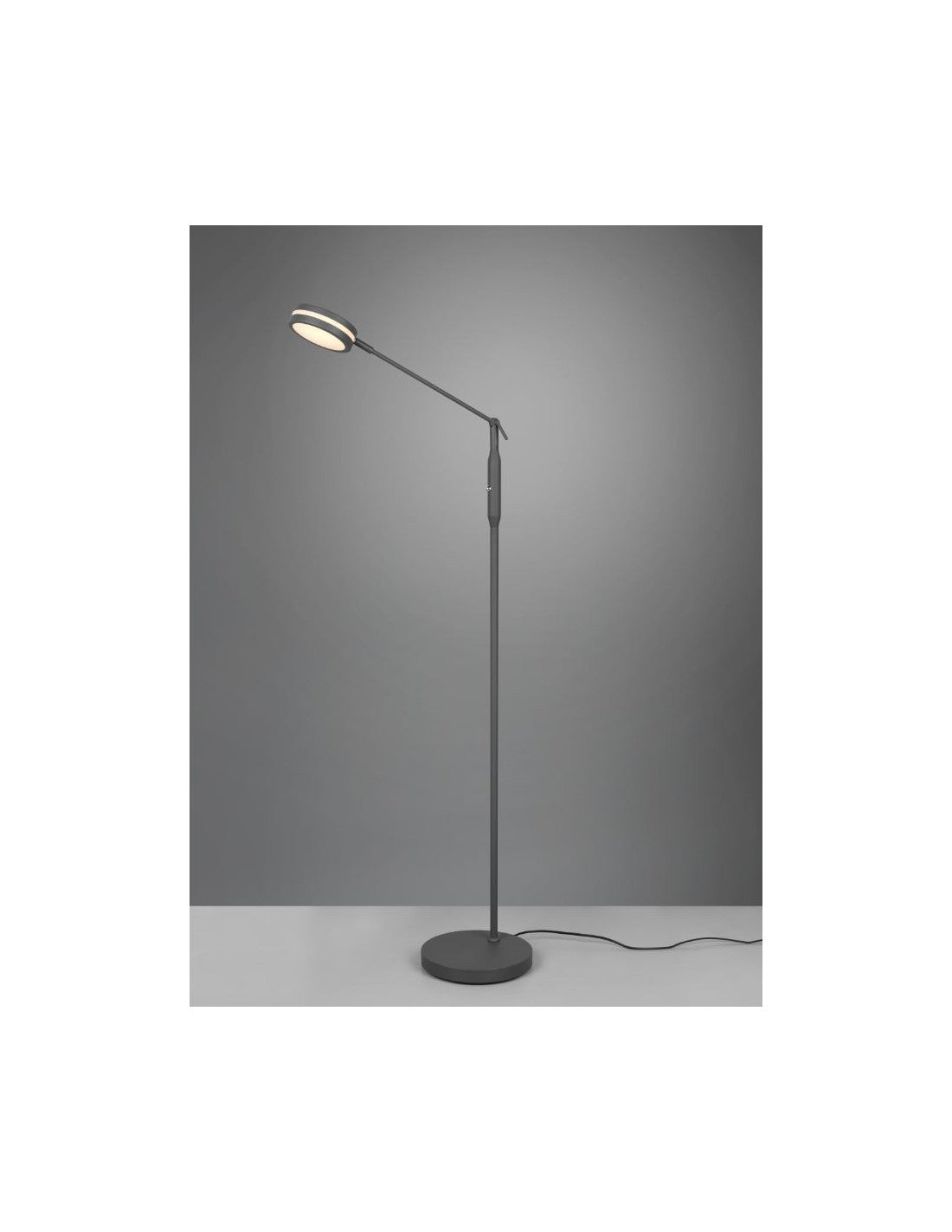 Lámpara de Pie Lineal Touch Led Disco Regulable Franklin Antracita Trio Lighting