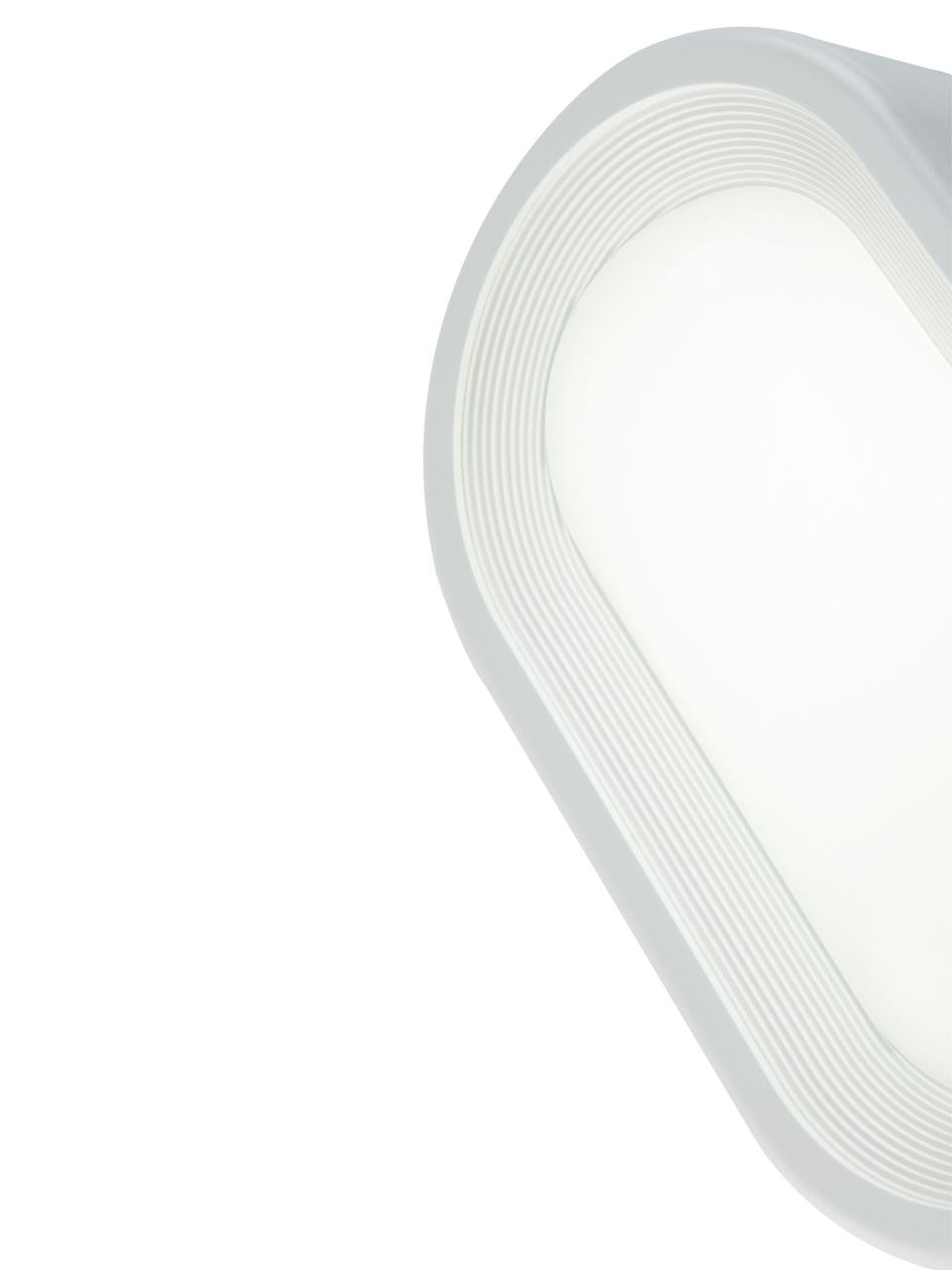 Plaf.Ovale 18W Led 4000K grafito linea orion