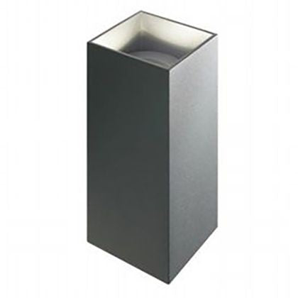 Aplique 6W+6W LED 4000K grafito línea torre