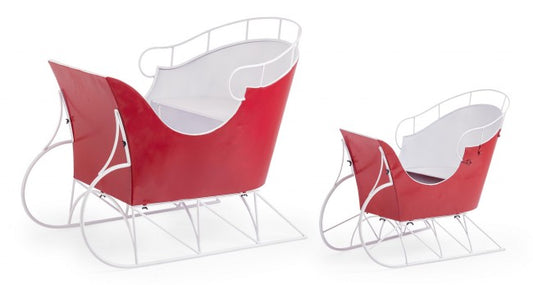 Set2 Trineo Kory Rojo-Blanco