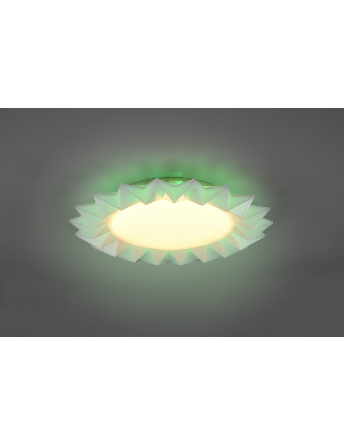 Lámpara de techo Girasol Doble LED Dimmer RGBW Ø41 cm Trio Lighting