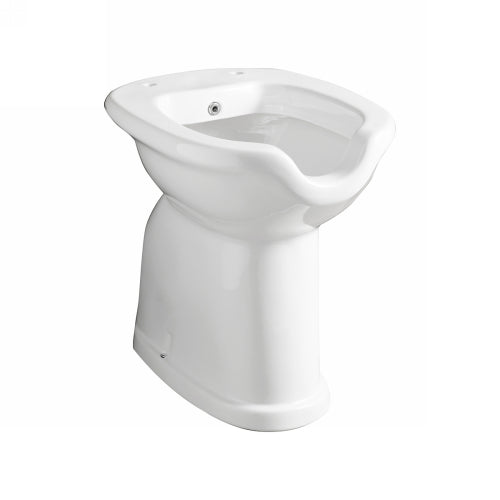 WC/bidet para discapacitados con caño y desagüe al suelo