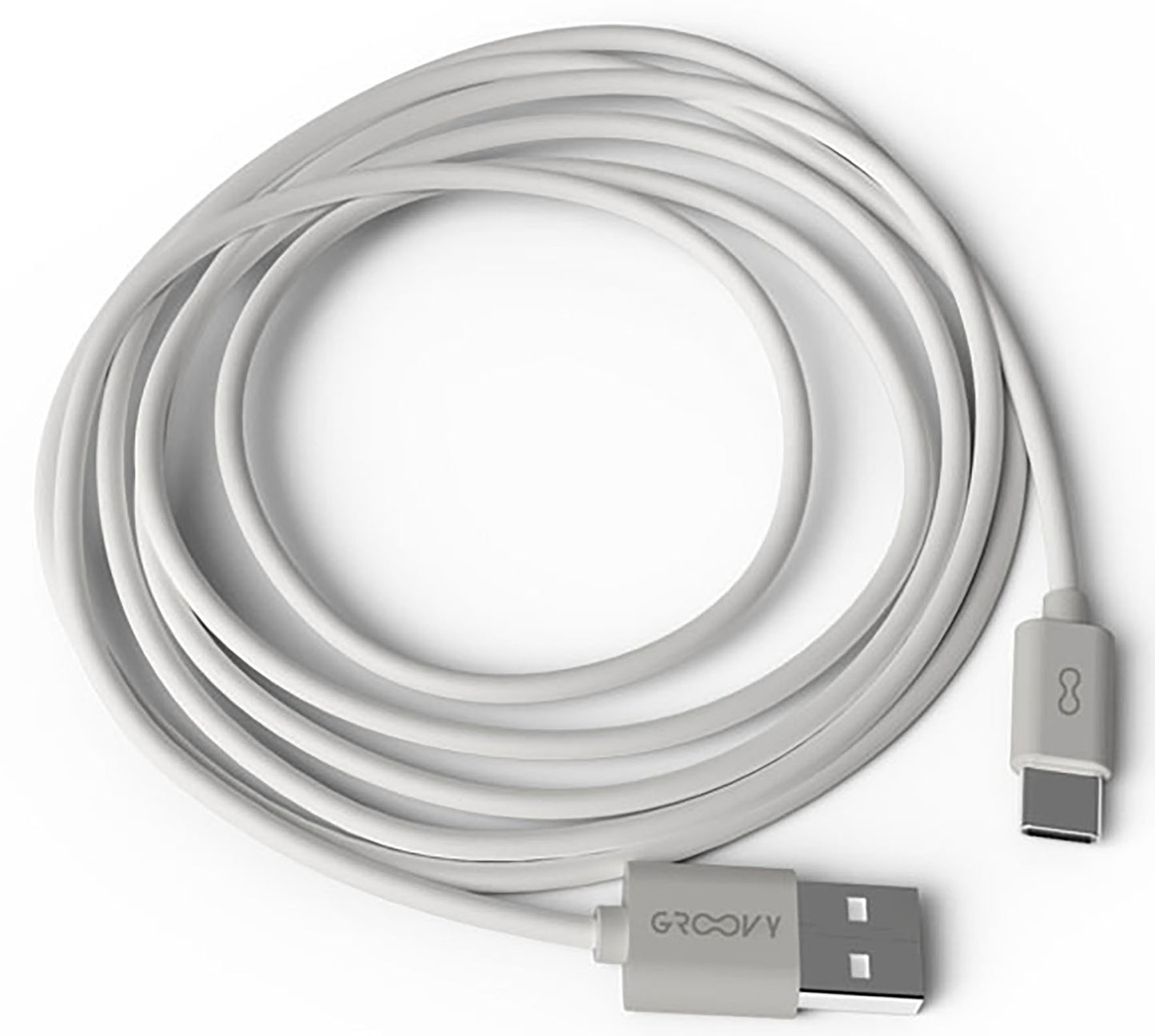Cable de carga USB tipo C de 2 metros de largo