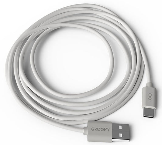 Cable de carga USB tipo C de 2 metros de largo