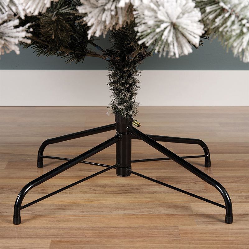 Árbol de Navidad Vancover cubierto de nieve Al. 210 x Ø132 cm