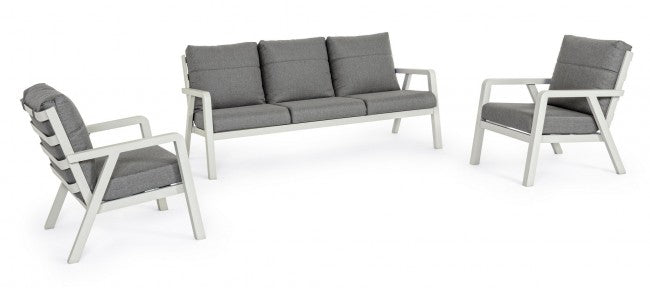 Conjunto de salón de 3 piezas con cojines Truman Lunar
