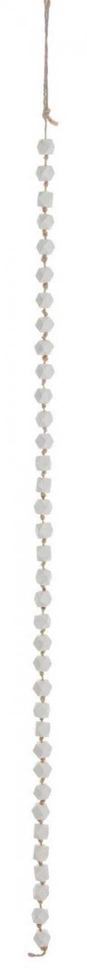 4x Kote de hilo blanco