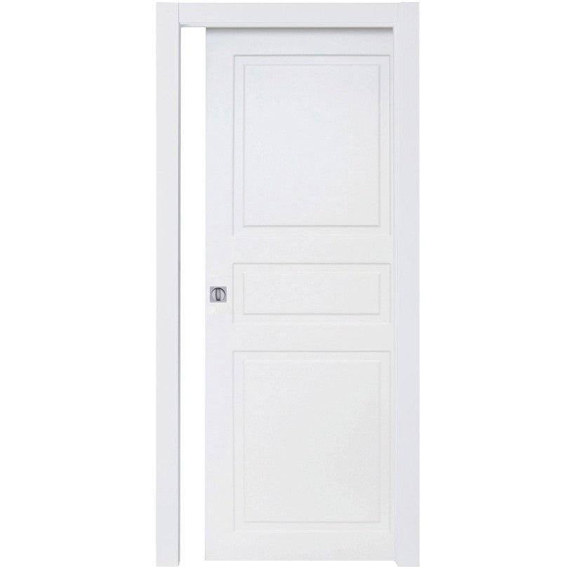 Puerta Corredera Mod. Sillería l. CM blanco. 210x80