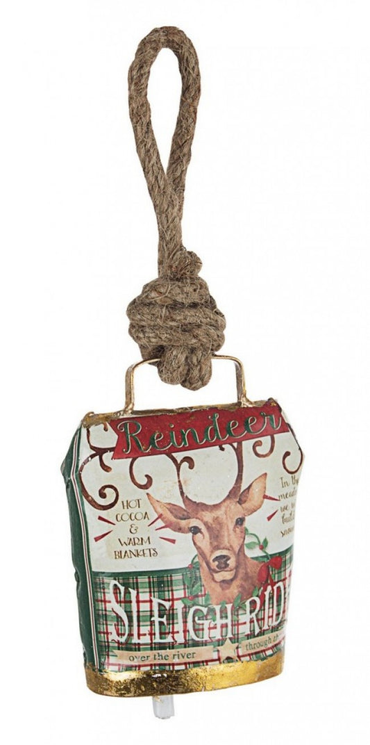 6x Colgante de campana de reno Kendal