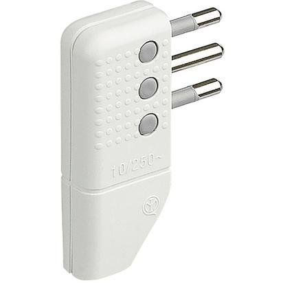 Enchufe de esquina en ángulo 2PT 16A que ahorra espacio